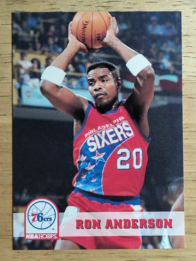 1993-94 Hoops #161 Ron Anderson
