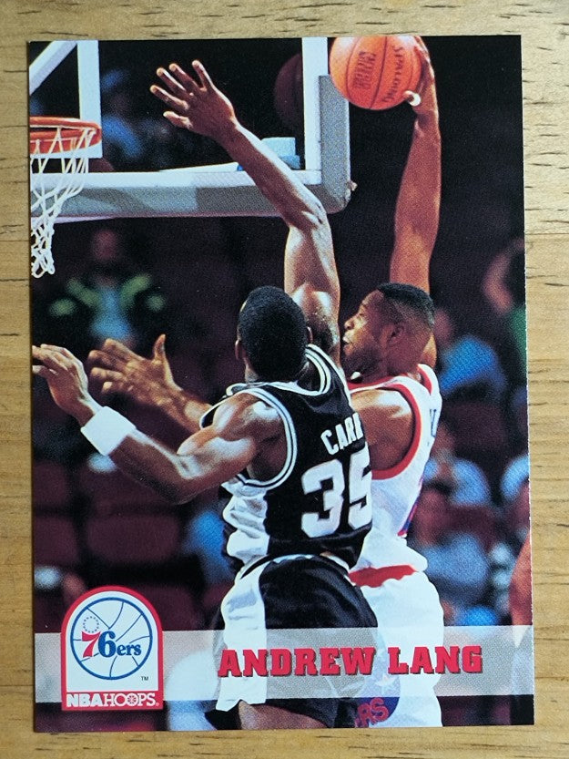 1993-94 Hoops #165 Andrew Lang