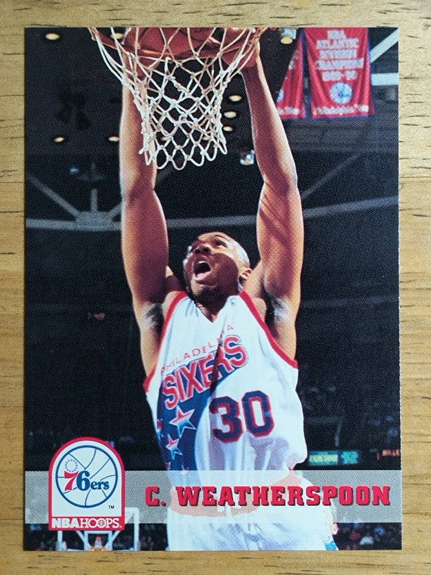 1993-94 Hoops #167 Clarence Weatherspoon