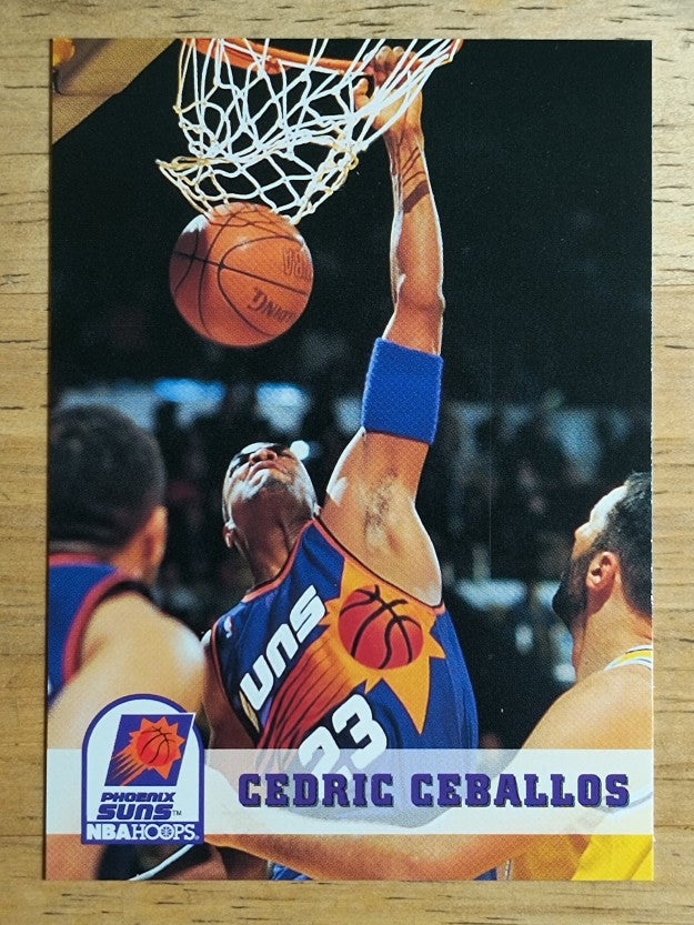 1993-94 Hoops #170 Cedric Ceballos