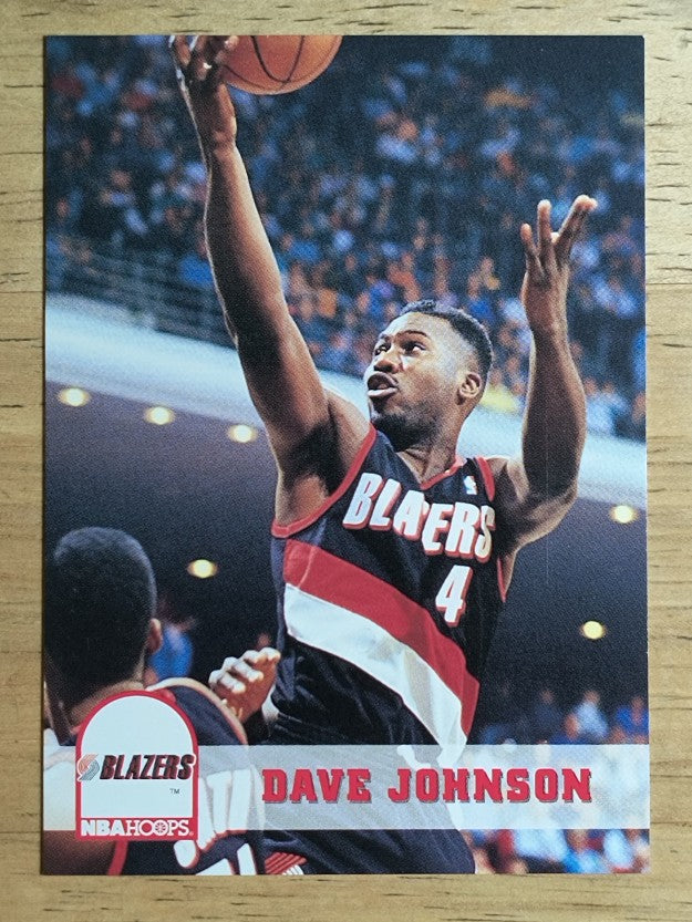 1993-94 Hoops #179 Dave Johnson
