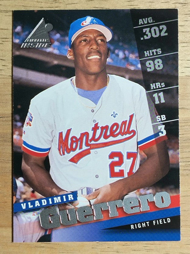 1998 Pinnacle Inside #27 Vladimir Guerrero