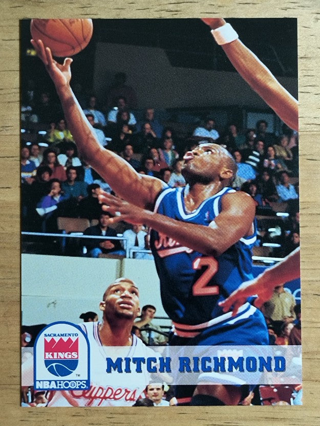 1993-94 Hoops #190 Mitch Richmond