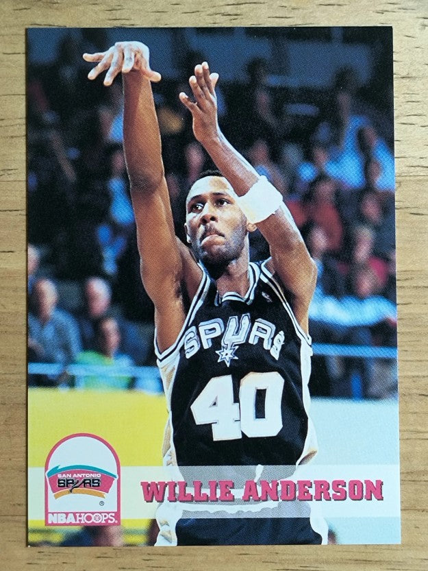 1993-94 Hoops #195 Willie Anderson