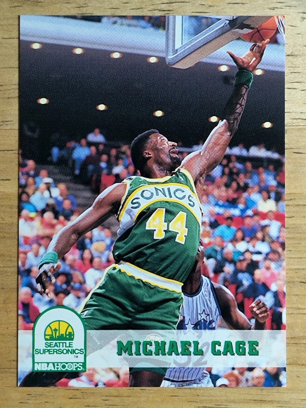 1993-94 Hoops #205 Michael Cage