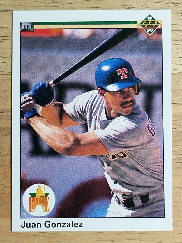 1990 Upper Deck #72 Juan Gonzalez RC