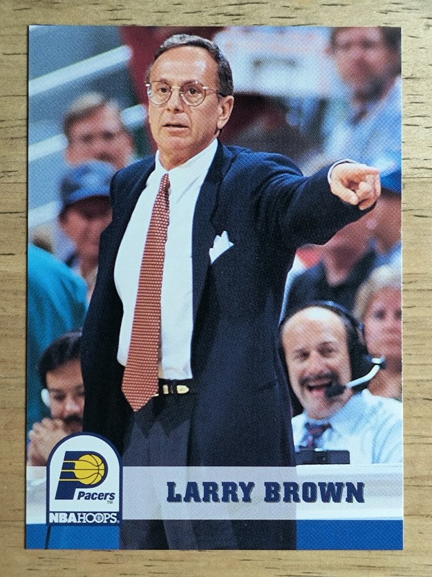 1993-94 Hoops #240 Larry Brown CO