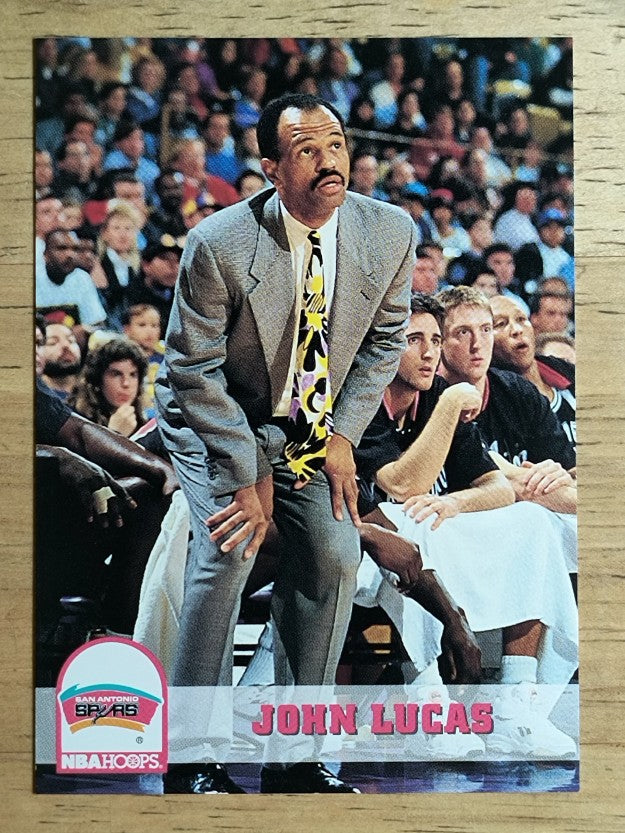 1993-94 Hoops #253 John Lucas CO