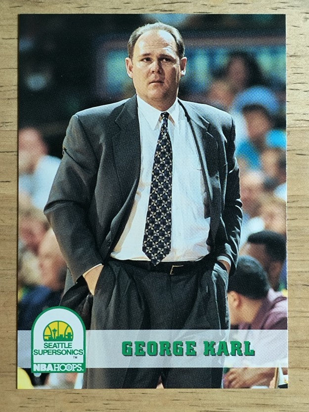 1993-94 Hoops #254 George Karl CO