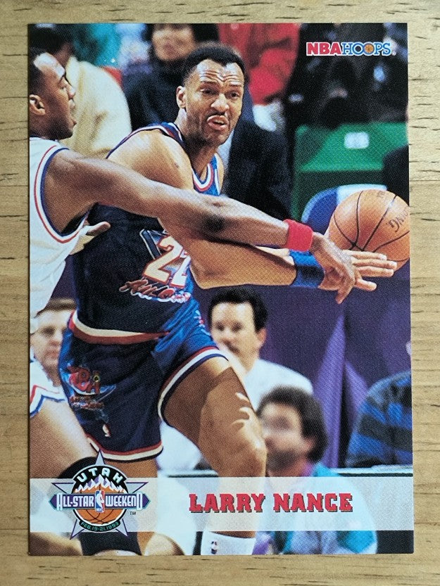1993-94 Hoops #266 Larry Nance AS