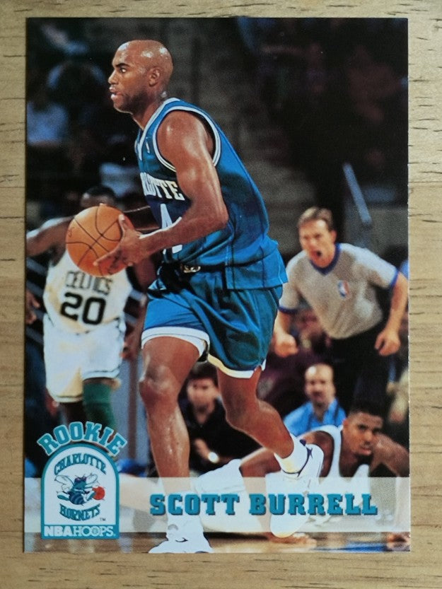 1993-94 Hoops #307 Scott Burrell RC