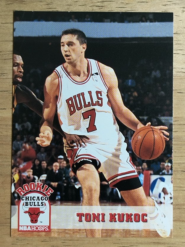 1993-94 Hoops #313 Toni Kukoc RC (NM)