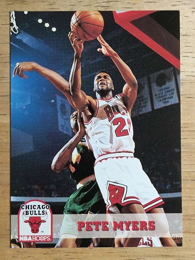 1993-94 Hoops #314 Pete Myers