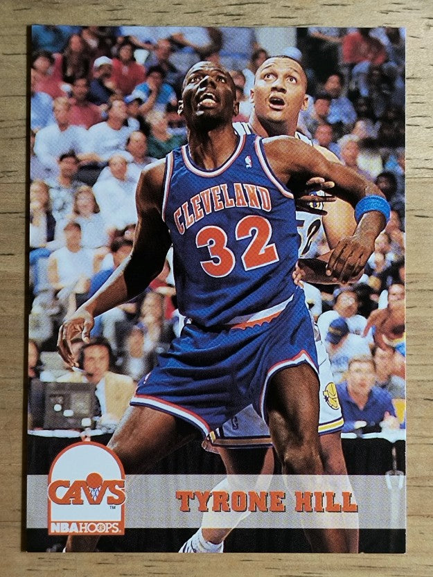 1993-94 Hoops #316 Tyrone Hill