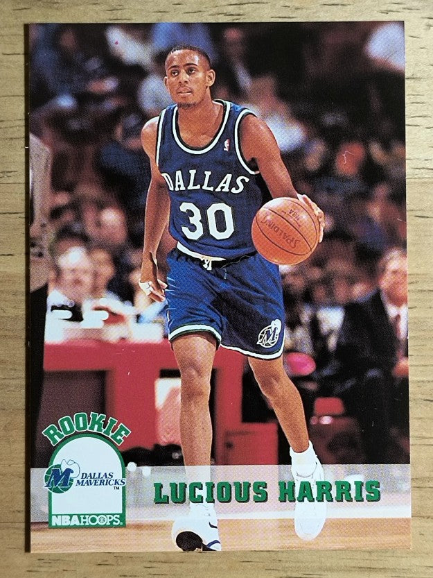 1993-94 Hoops #320 Lucious Harris RC
