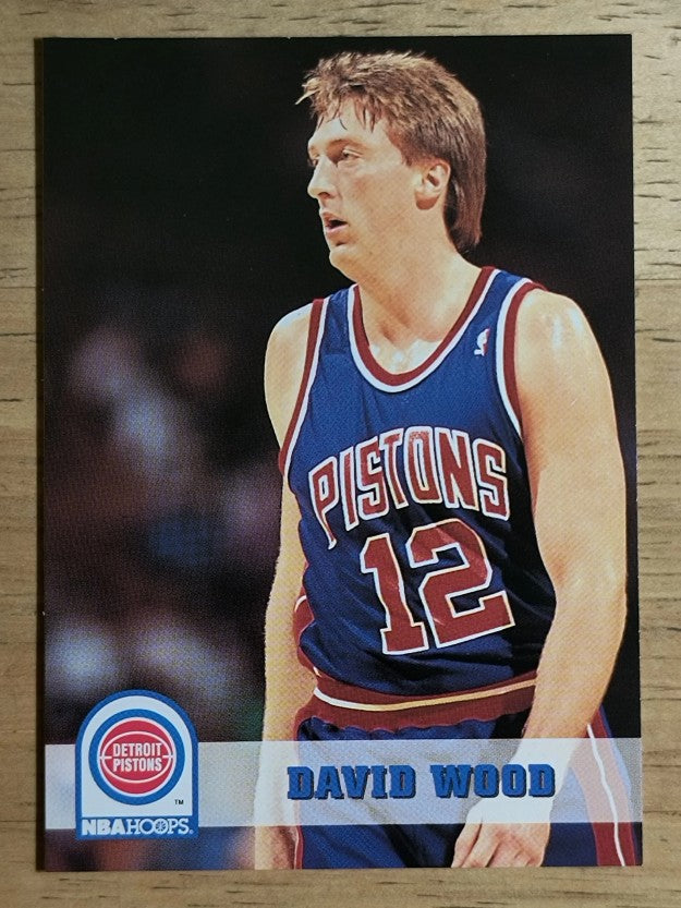 1993-94 Hoops #334 David Wood