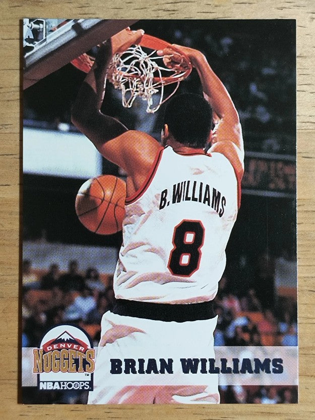 1993-94 Hoops #329 Brian Williams