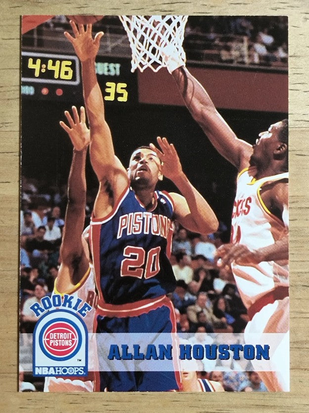 1993-94 Hoops #332 Allan Houston RC (NM)