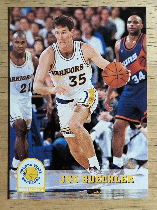 1993-94 Hoops #335 Jud Buechler