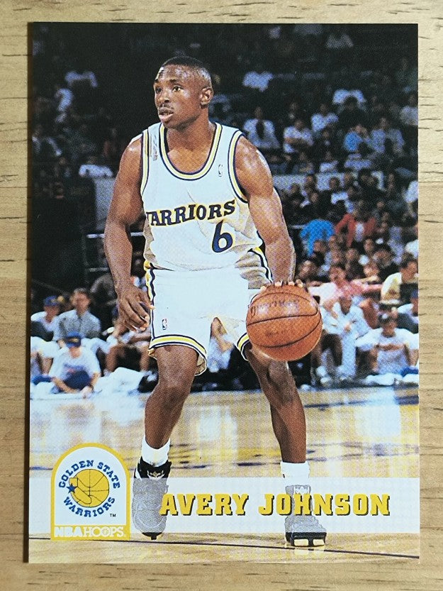1993-94 Hoops #340 Avery Johnson