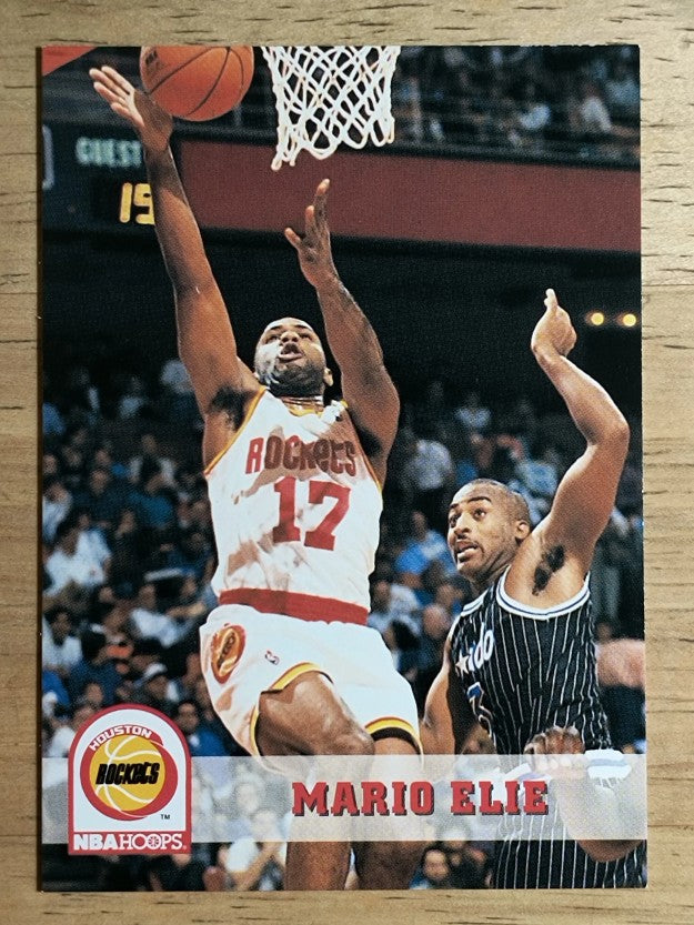 1993-94 Hoops #343 Mario Elie