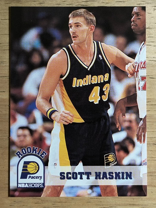 1993-94 Hoops #346 Scott Haskin RC