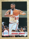 1993-94 Hoops #352 Henry James