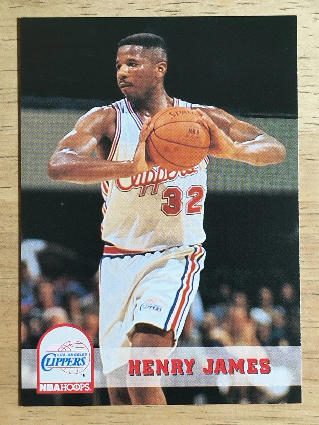 1993-94 Hoops #352 Henry James