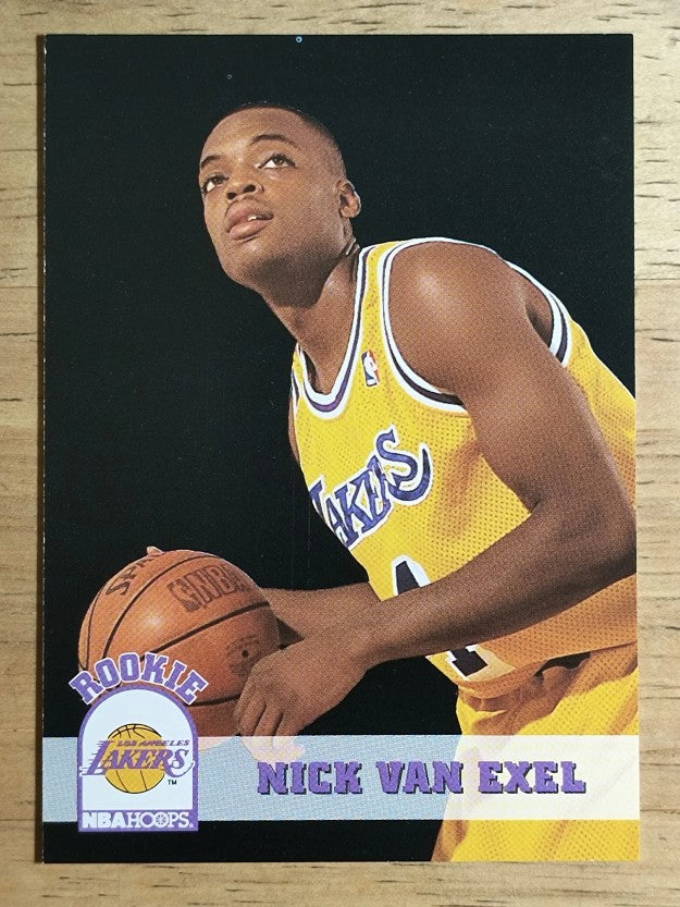 1993-94 Hoops #356 Nick Van Exel RC