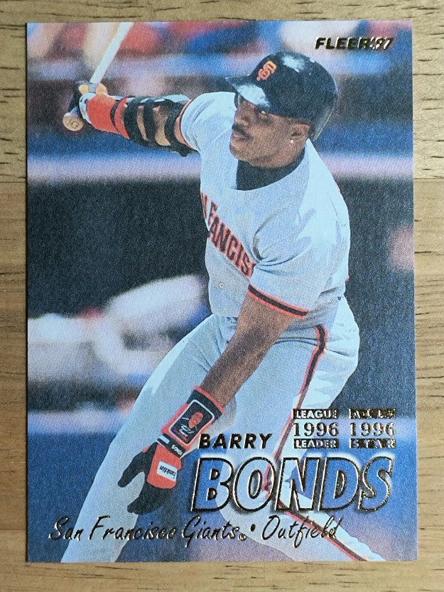 1997 Fleer #477 Barry Bonds