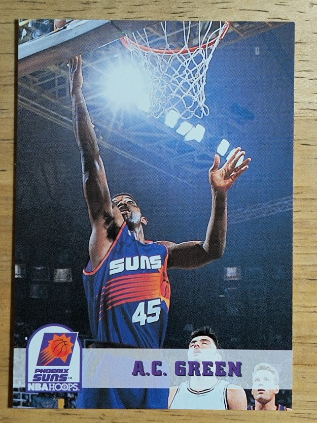 1993-94 Hoops #390 A.C. Green