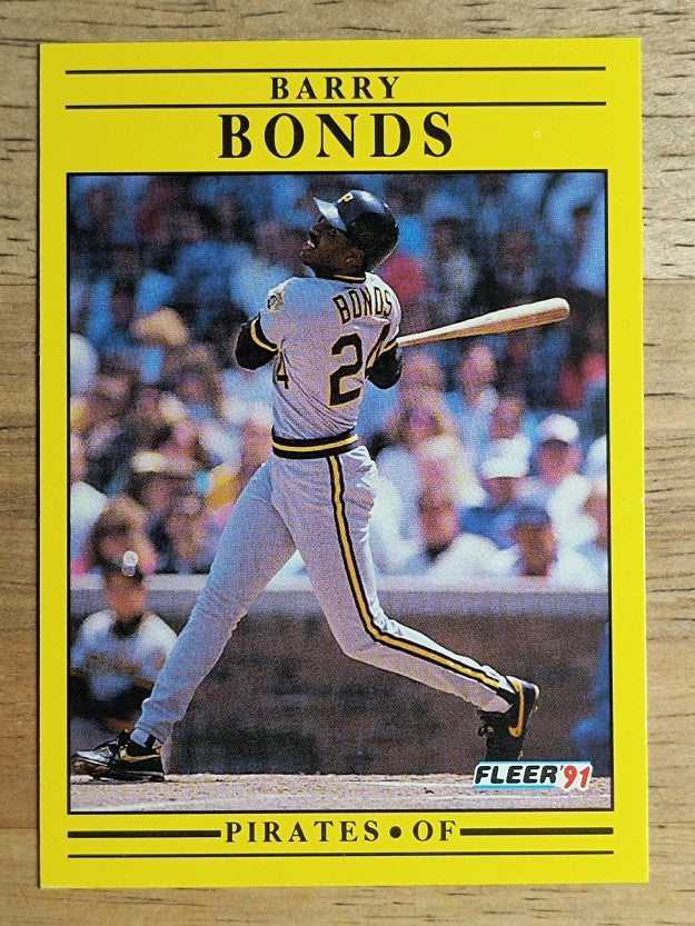 1991 Fleer #33 Barry Bonds