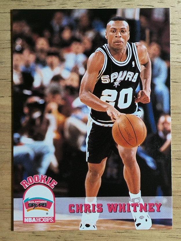 1993-94 Hoops #406 Chris Whitney RC