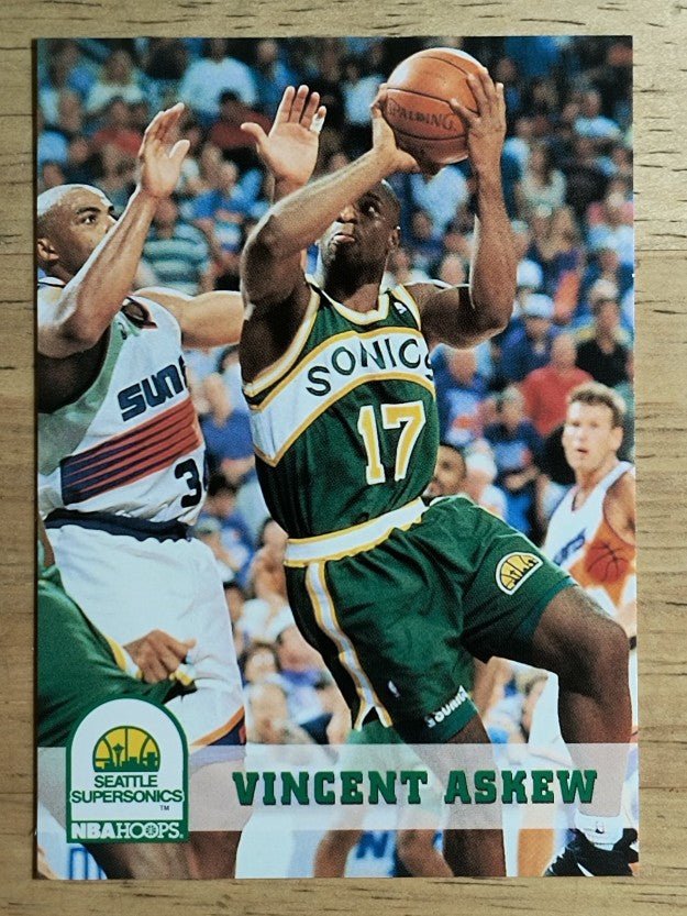1993-94 Hoops #407 Vincent Askew