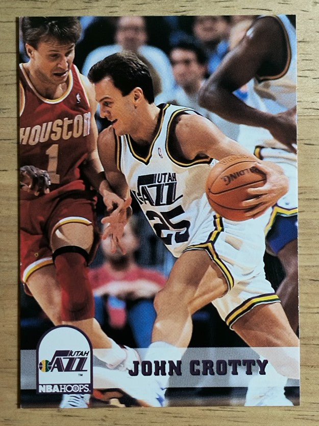 1993-94 Hoops #413 John Crotty