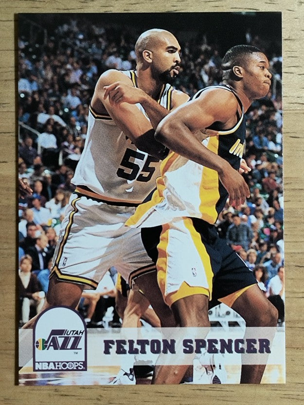 1993-94 Hoops #414 Felton Spencer
