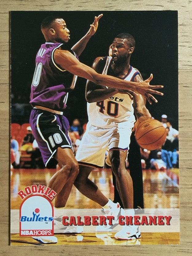 1993-94 Hoops #416 Calbert Cheaney RC