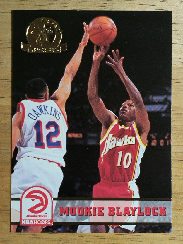 1993-94 Hoops Fifth Anniversary Gold #2 Mookie Blaylock (NM)