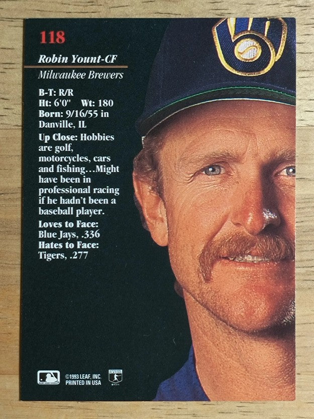 1993 Studio #118 Robin Yount