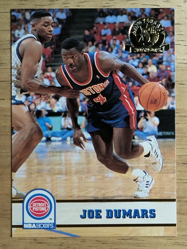 1993-94 Hoops Fifth Anniversary Gold #61 Joe Dumars (NM)