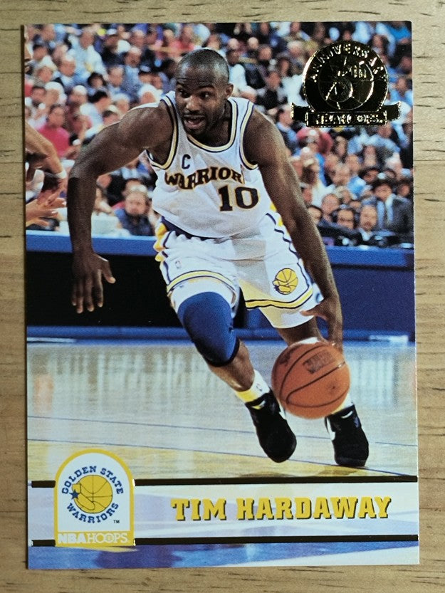 1993-94 Hoops Fifth Anniversary Gold #69 Tim Hardaway (NM)