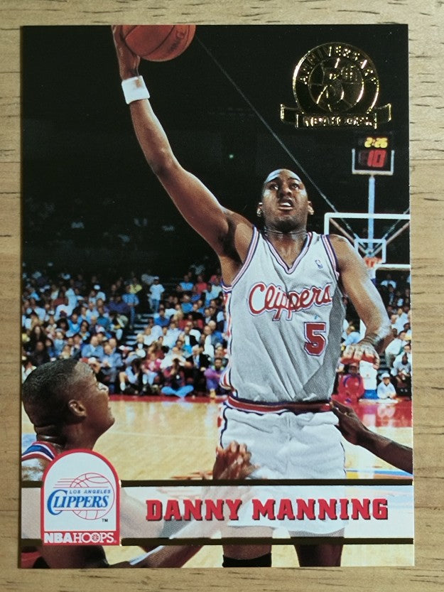 1993-94 Hoops Fifth Anniversary Gold #96 Danny Manning