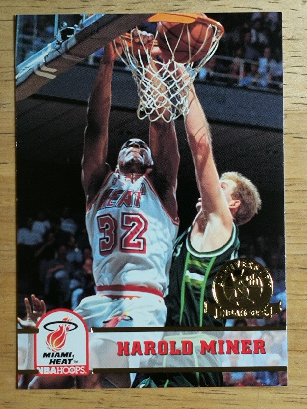 1993-94 Hoops Fifth Anniversary Gold #113 Harold Miner