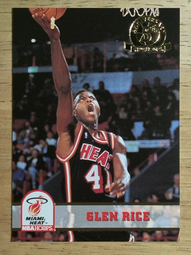 1993-94 Hoops Fifth Anniversary Gold #114 Glen Rice