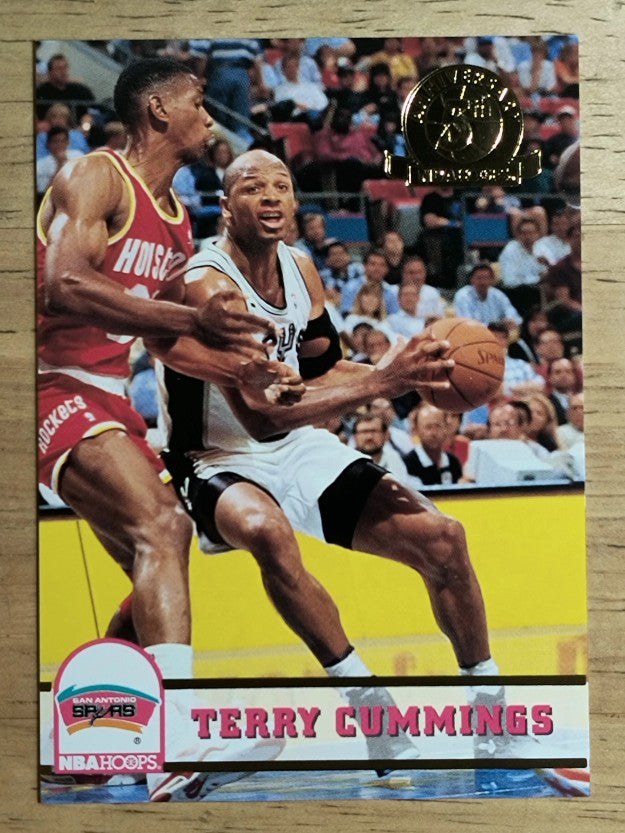 1993-94 Hoops Fifth Anniversary Gold #197 Terry Cummings