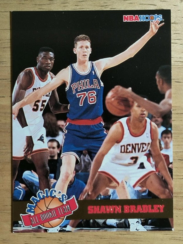 1993-94 Hoops Magic's All-Rookies #2 Shawn Bradley (NM)