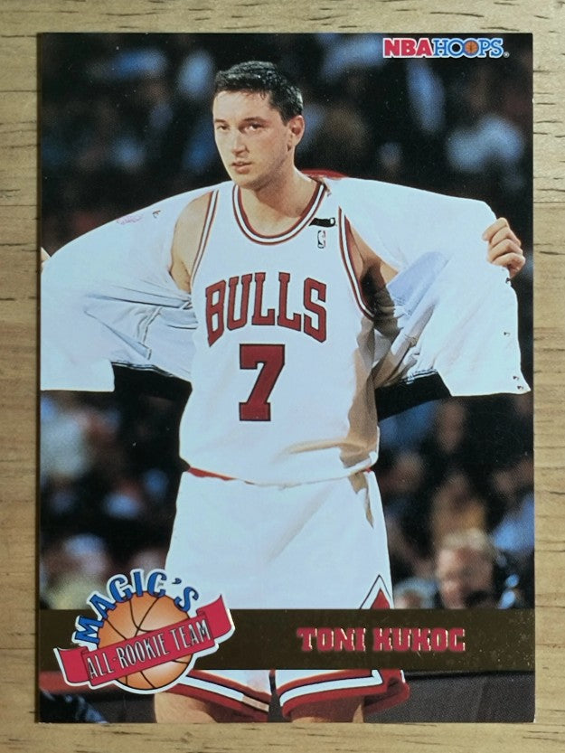 1993-94 Hoops Magic's All-Rookies #10 Toni Kukoc (VG)