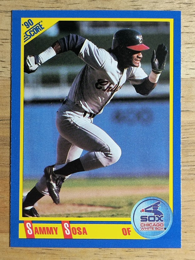 1990 Score #558 Sammy Sosa RC
