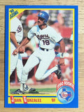 1990 Score #637 Juan Gonzalez RC