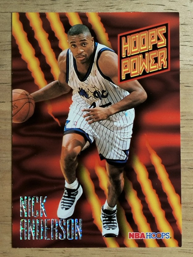 1994-95 Hoops Power Ratings #PR37 Nick Anderson
